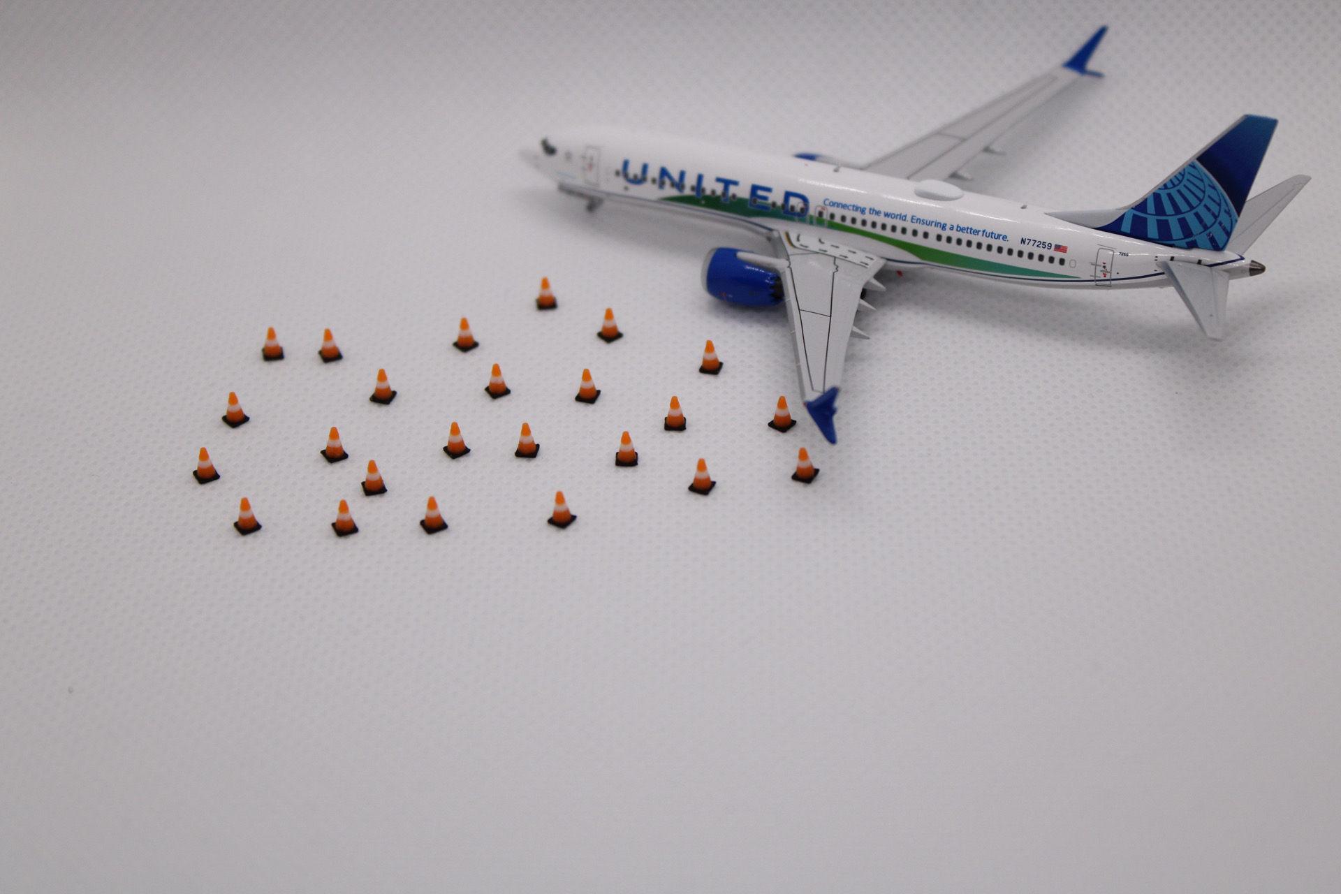 Airport Cones 1:400 scale